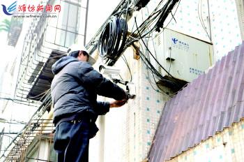 奎文为老旧小区安装监控 预计明年上半年全覆盖