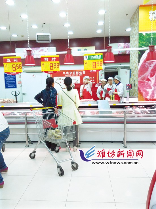潍坊猪肉价格上涨近两元 主因:生猪和母猪存栏