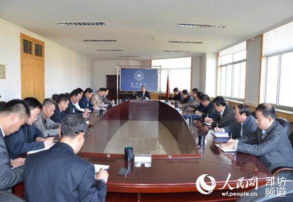 潍坊学院划分五个项目组全力推进信息化建设-