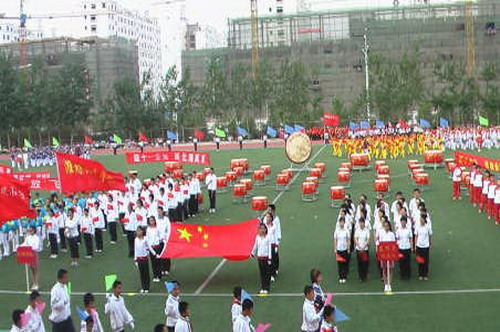 韵律操,还是鼓乐队